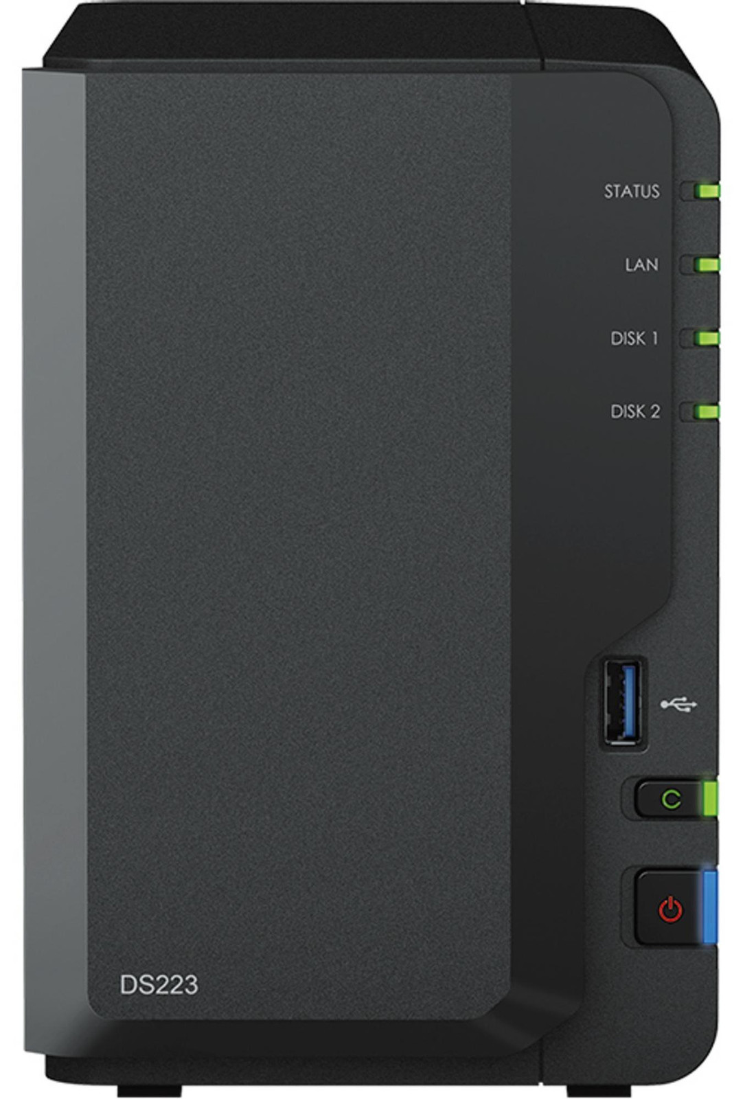 Synology DS223 DiskStation NAS-gehäuse