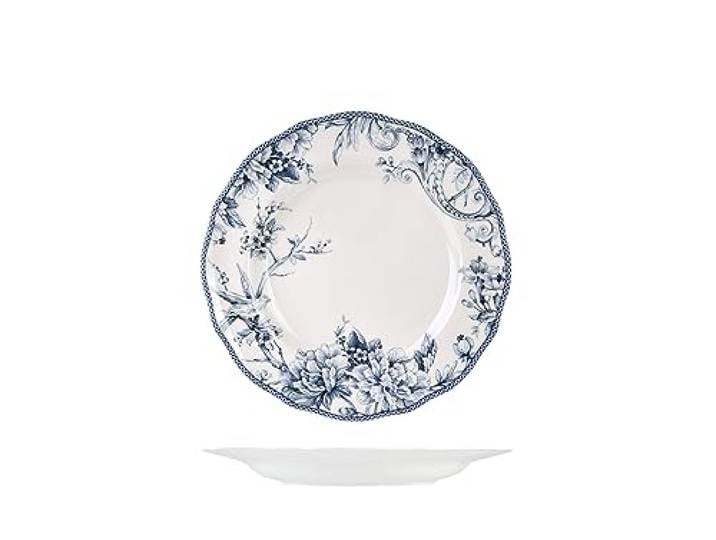 H&H Kensington Porzellan-Speiseteller, 6er-Set, 27 cm
