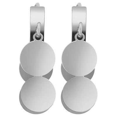 Kettenanhänger ADELIA´S "Anhänger – Charmanhänger aus Edelstahl", silber, Schmuckanhänger, Damen, Edelstahl, Kettenanhänger, Perfekt als Geschenk für besondere Menschen