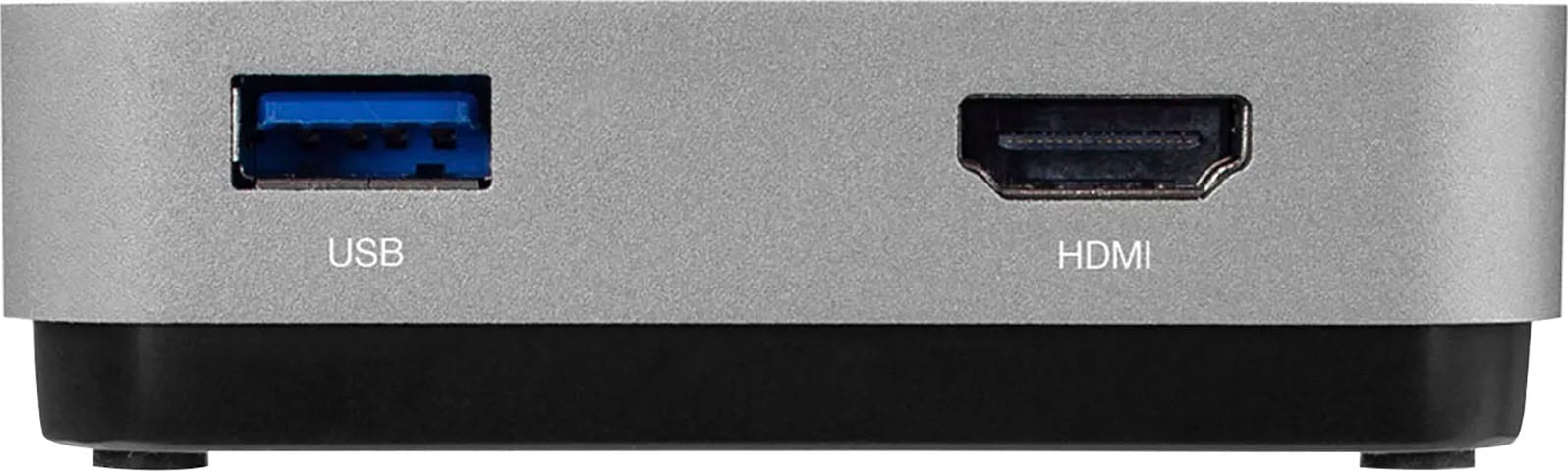 OWC Laptop-Dockingstation "USB-C-Reise", grau (grau, schwarz), B:80mm H:23mm T:80mm, Dockingstationen, Laptop-Dockingstation