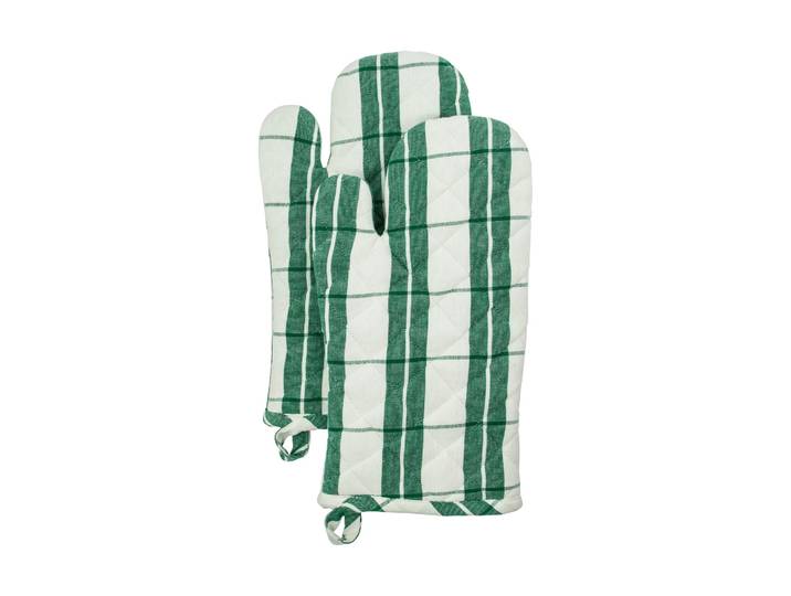 Nicolas Vahé Gants de cuisine Chef, lot de 2 Vert