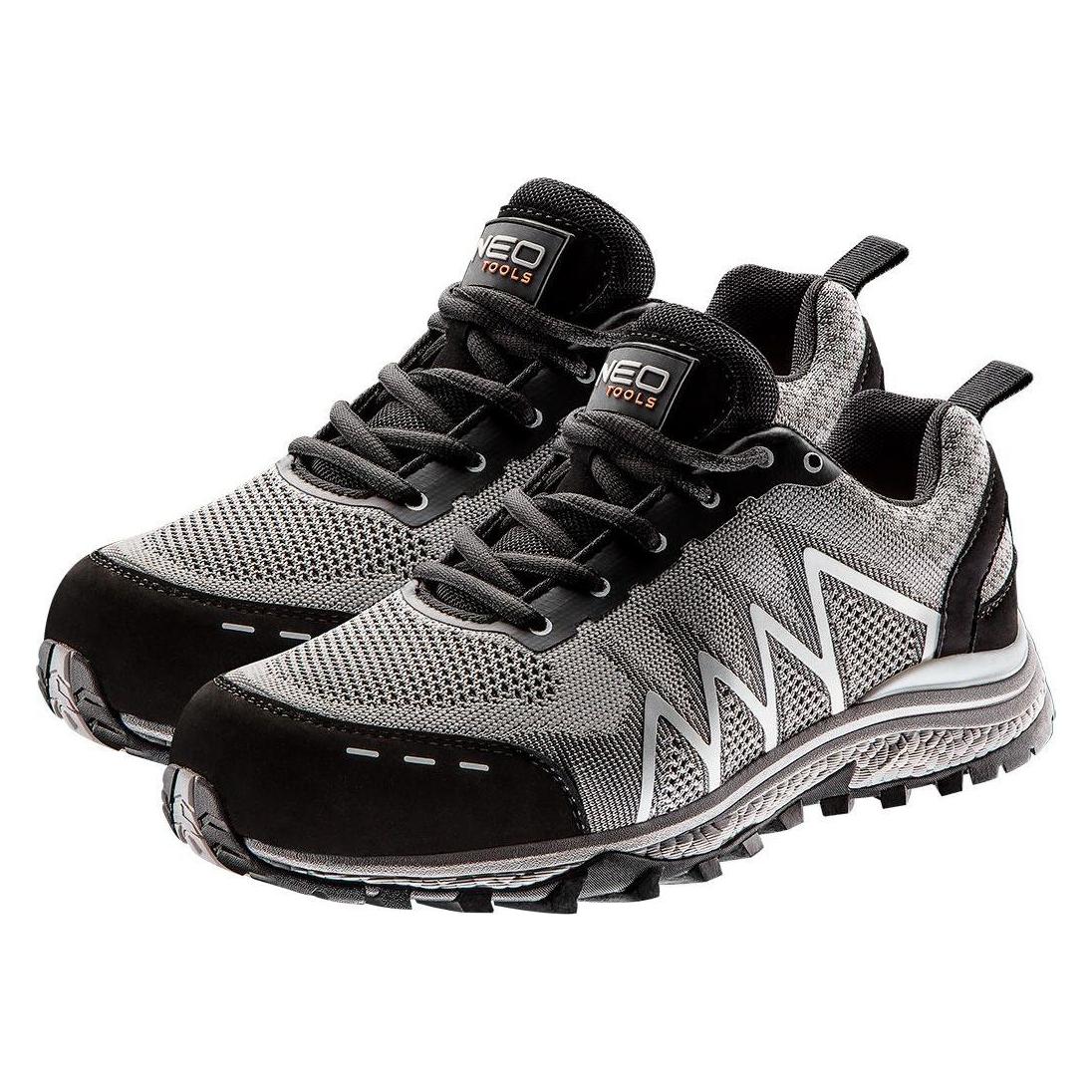 Neo Tools Professional low shoes O1 metal gray, size 47 (82-738) (O1, 47) (TOP-82-738)