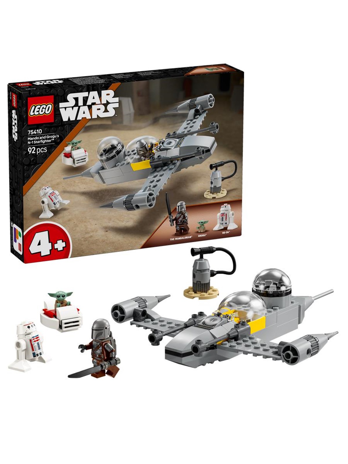 LEGO Star Wars 75410 Mandos und Grogus N-1 Starfighter