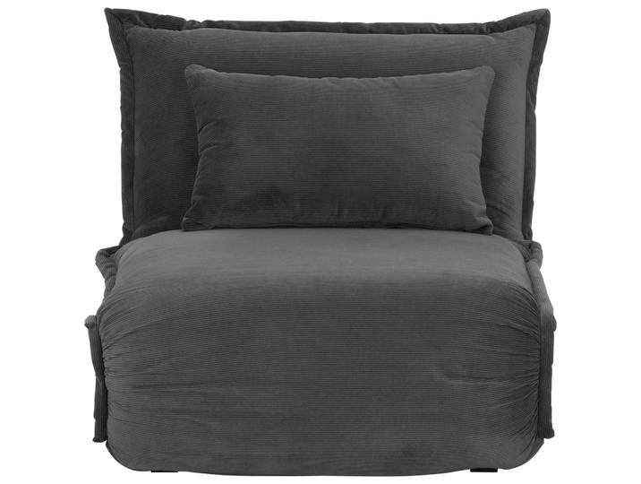 Mid.you Schlafsessel, Grau, Metall, 77x73x87 cm, Liegefunktion, Wohnzimmer, Sessel, Schlafsessel