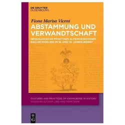 Abstammung und Verwandtschaft, Fachbücher von Fiona Marisa Vicent