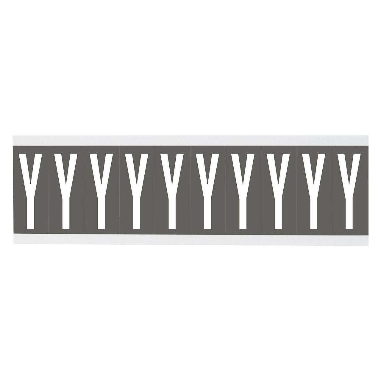 Brady CNL2 Series Etiketten mit Zahlen und Buchstaben (CNL2GR Y)