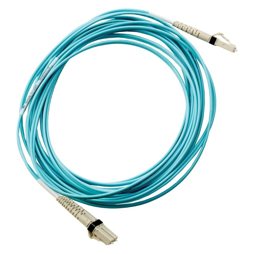HPE Premier Flex LC/LC Multi-mode OM4 2 Fiber 15m Cable (15 m) (QK735A)