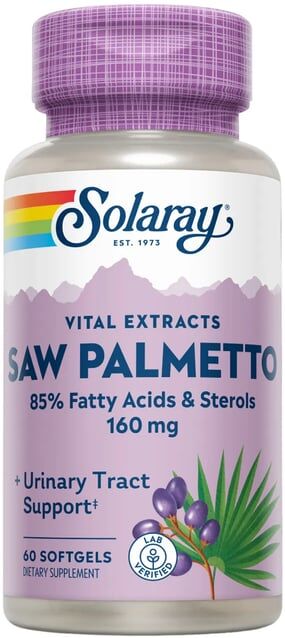 Solaray SAW PALMETTO 60 Softgels