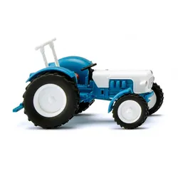 WIKING 087105 Eicher Königstiger Traktor Modell 1:87 hellblau-weiß
