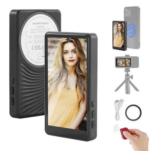 Neewer M4B Selfie Monitor 10.2cm 4 Zoll Bluetooth