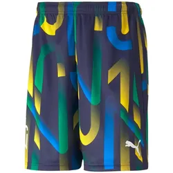 Puma, Herren, Sporthose, Neymar Jr. Future Printed Herren Short (L), Mehrfarbig, Blau