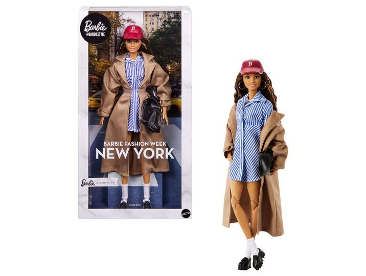 Poupée Barbie @BarbieStyle Fashion Week New York MATTEL