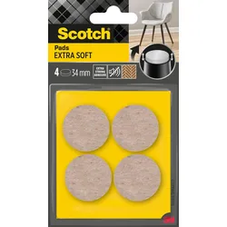 Scotch EXTRA SOFT Filzpads SP84A22 Ø34mm