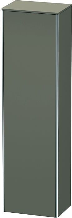 Duravit XSquare Hochschrank XS1313L9090 50x176x35,6cm, Tür links, Flannel Grey seidenmatt
