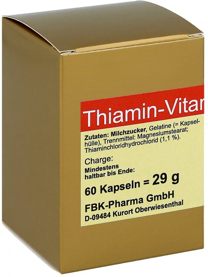 FBK-Pharma Thiamin Kapseln Vitamin B1