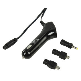 HQ Universele Auto DC1-naar-DC2 Converter, 5V 10W, 12-24V