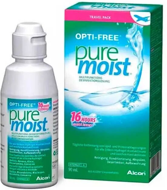 OPTIFREE Líquido De Lentillas Pure Moist 90 Ml