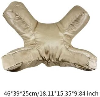 Uplift Picks Luxury Memory Foam Face Pillow For Wrinkle Prevention & Neck Support   Free Satin Pillowcase gold