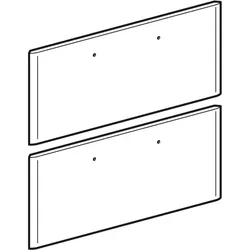 Geberit Schubladenfront grau, 597242000, zu it! WTU 819181 597242000