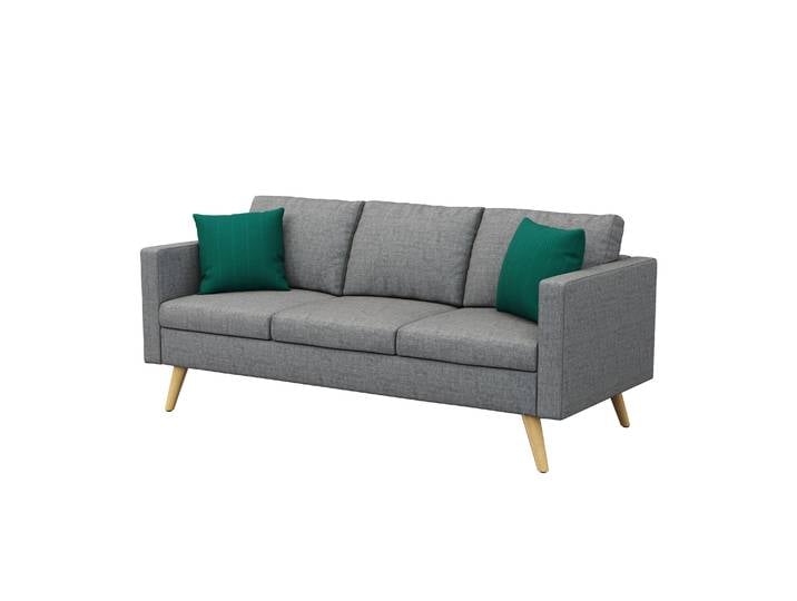 Sofa BLAIR 3-Sitzer grau