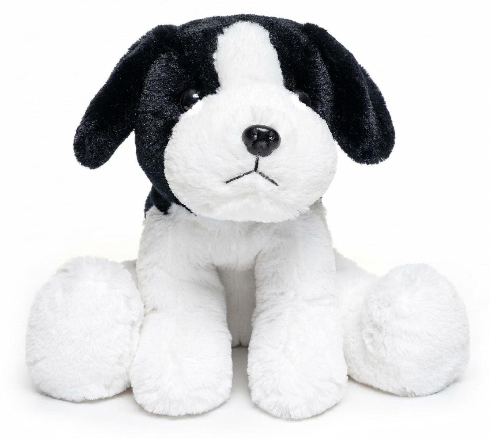 Pluche Border Collie knuffel voor kinderen, 30 cm