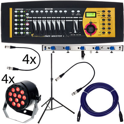 Stairville LED Starter Bundle Schwarz