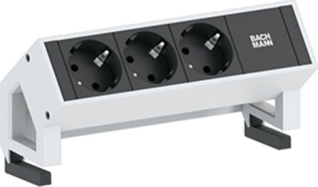 Bachmann Bloc multiprises 3x prise protégée GST18 902.2048 (902.2048)