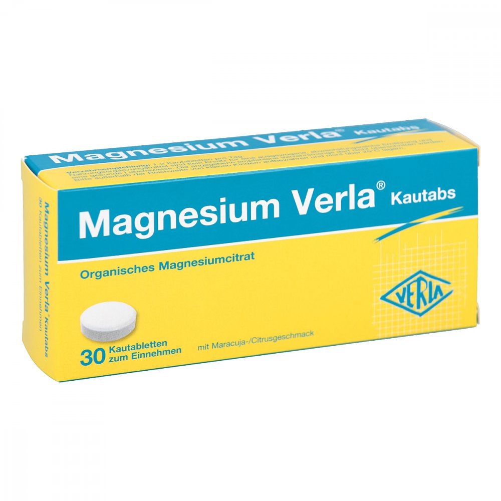 Verla-Pharm Arzneimittel GmbH & Co. KG Magnesium Verla Kautabs 12354513