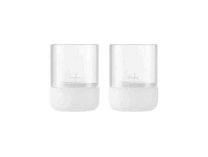 blomus Photophore Calma Ø7 cm 2-pack Lily white