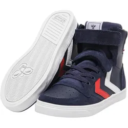 hummel Slimmer Stadil Leder High-Top Sneaker Kinder 7666 - peacoat 29