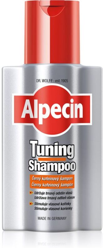 Alpecin Tuning Shampoo shampoing colorant premiers cheveux blancs 200 ml