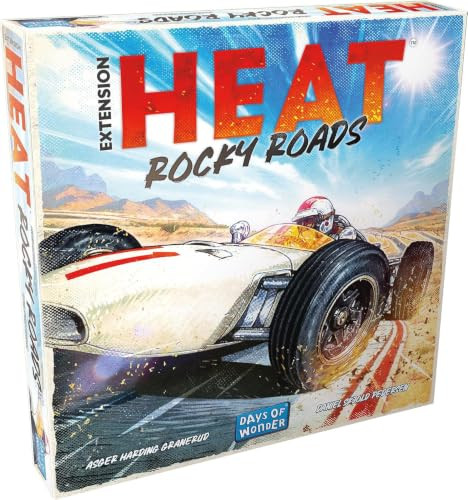 Asmodee Heat - Rocky Roads - Bordspel - Race - Vanaf 10 jaar - 60 minuten