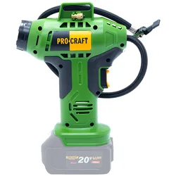 Procraft, Kompressor, LK20 Akku Kompressor 20 V 11 bar + 1x Akku 4,0 Ah - ohne Ladegerät (11 Bar)