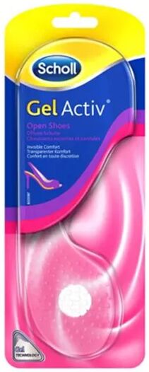 Scholl Plantilla  Gelactiv para zapatos abiertos x2
