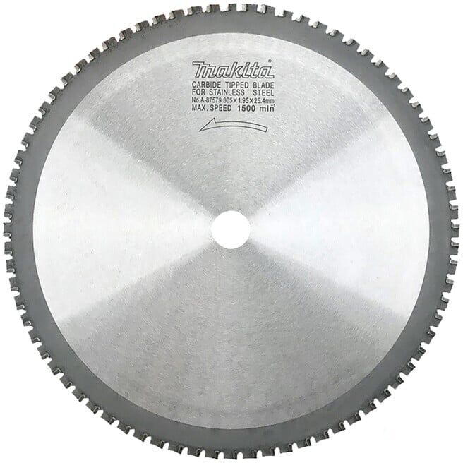 LAME DE SCIE CARBURE Makita 305x25.4x78Z INOX (A-87579) (A-87579)