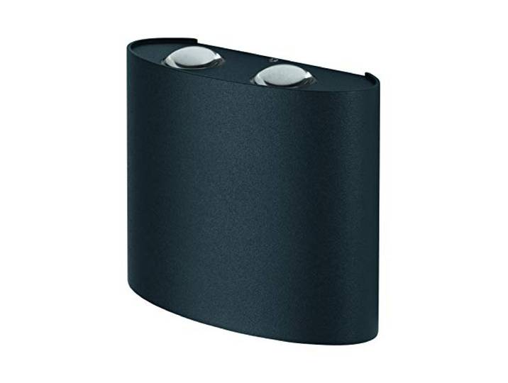LEDVANCE LED Wand- und Deckenleuchte\, Leuchte für Außenanwendungen\, Warmweiß\, Endura Style Updown Deco Gris Foncé