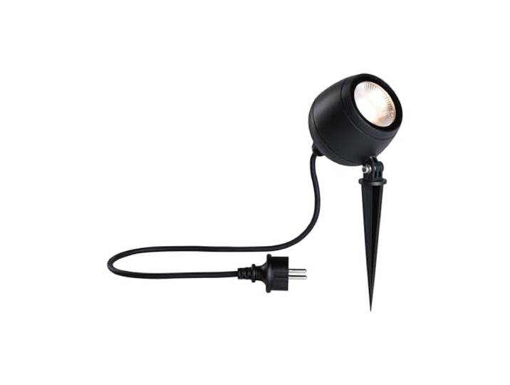Paulmann 94776 Projecteur de jardin LED Kikolo IP65 8W 500lm 261mm Anthracite aluminium/plastique 3000K 230V luminaire d'extérieur