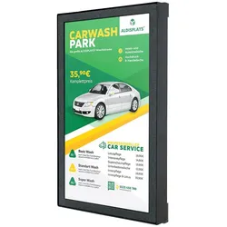 Digital Signage 13" schwarz Digitales Wanddisplay TrendLine