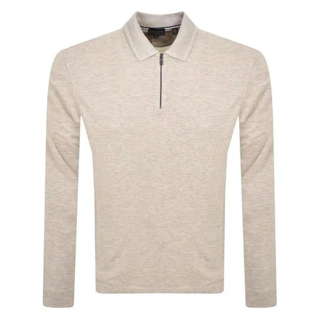 Ted Baker Karpol Herren Creme Modal Pullover