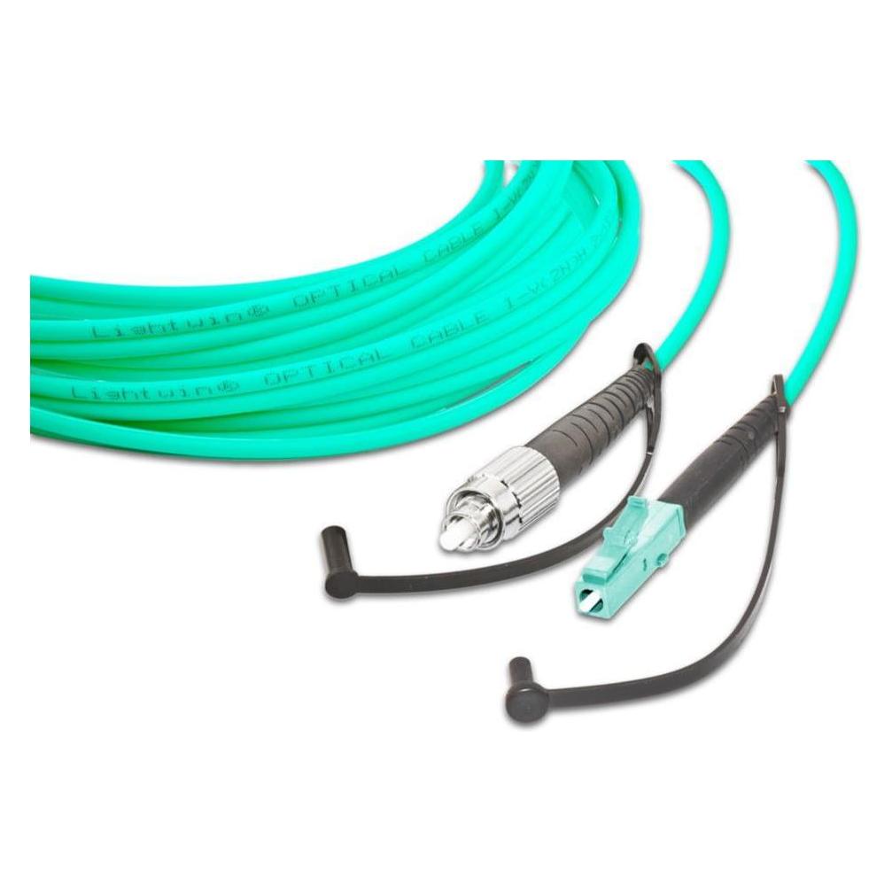 Wirewin High Quality Simplex LWL Patchkabel, MM OM3, FC (LSP-50 FC-LC 2.0 OM3)
