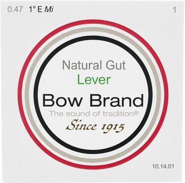 Bow Brand NG 1st E Gut Harp String No.1