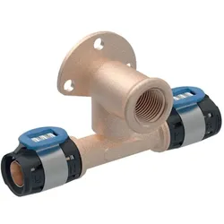 Geberit FlowFit Anschlusswinkel 620951001 Ø 20/20 mm, Rp 1/2, 36 mm, 90Grad, abgesetzt