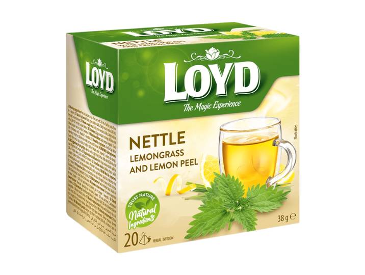 LOYD Infusion de prêle et de citron, 20 sachets de 1,9 g