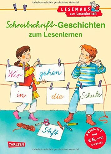 Dagmar Hoßfeld - LESEMAUS zum Lesenlernen Sammelbände: Schreibschrift-Geschichten zum Lesenlernen: Verwendete Schreibschrift: Vereinfachte Ausgangsschrift - Preis vom 09.10.2026 07:28:09 h
