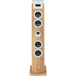 Thomson Sound Tower 60w Cd Usb Sd (1 Stk., 60 W), HiFi + Heimkino Lautsprecher, Braun