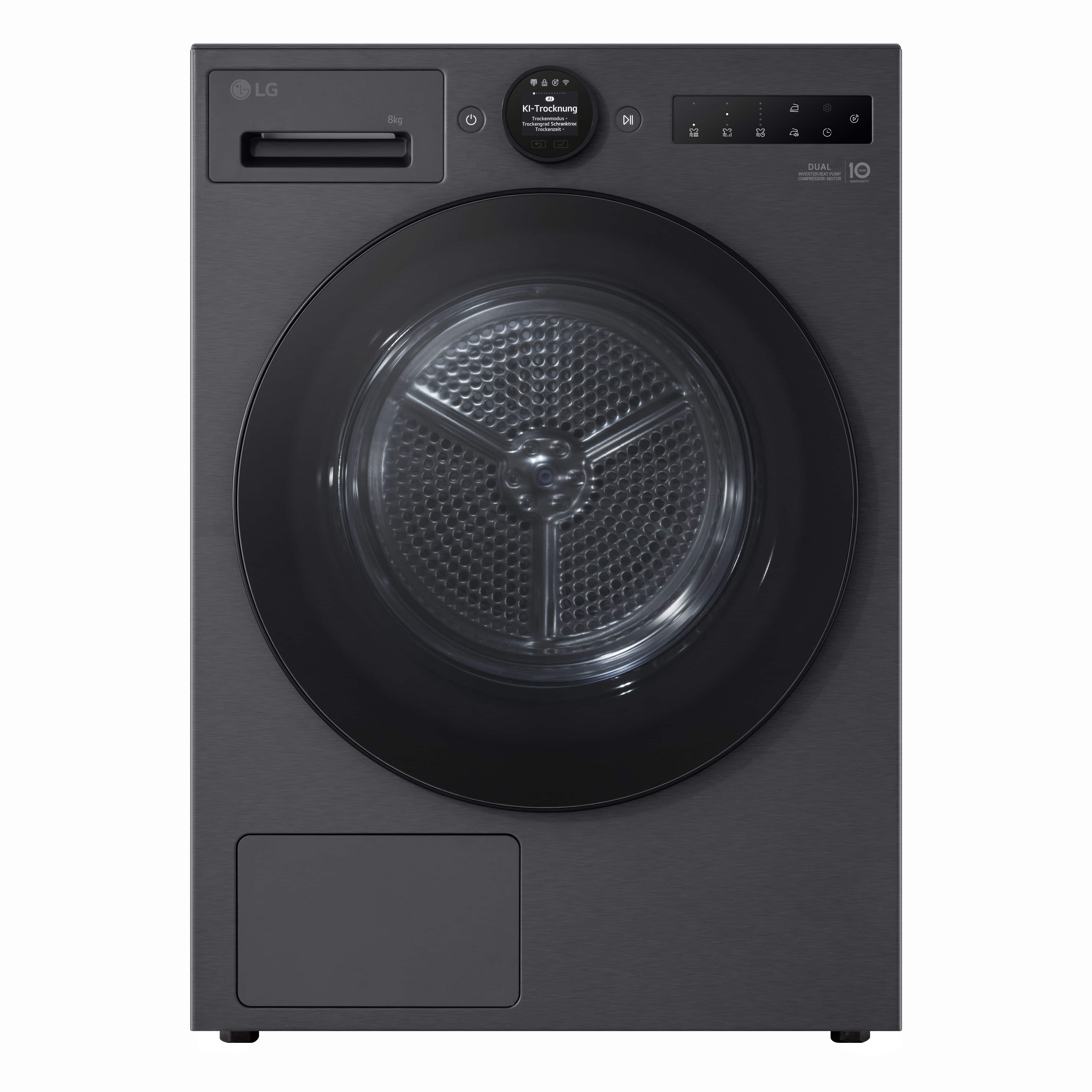 LG RT80X8BC Wärmepumpen Trockner Frontlader jetzt zusätzlich 100¤ Cashback sichern*!