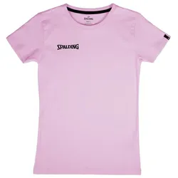 Spalding, Damen, Sportshirt, Essential Tee Damen (M), Rosa, Pink