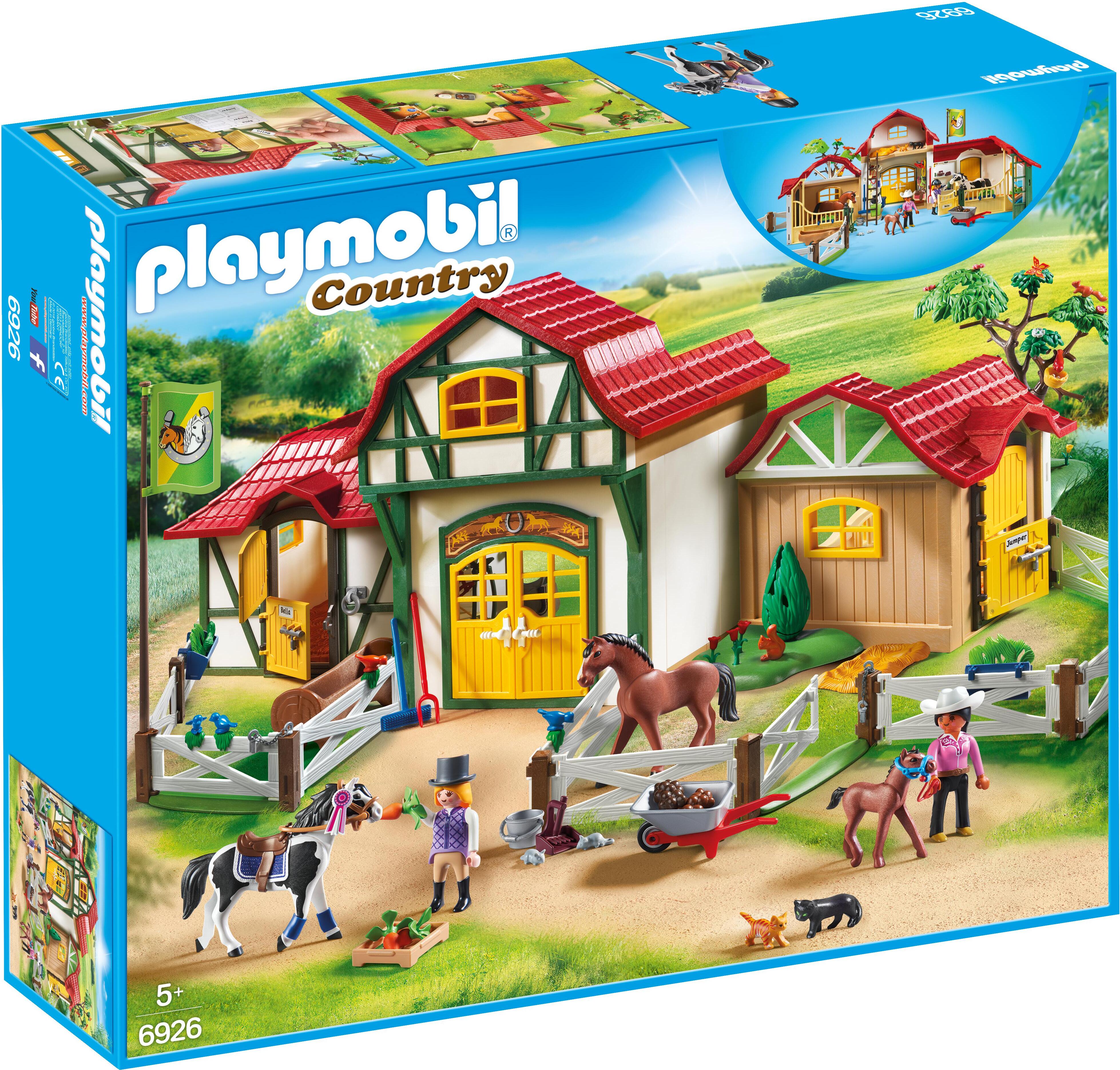 PLAYMOBIL Country 6926 Großer Reiterhof