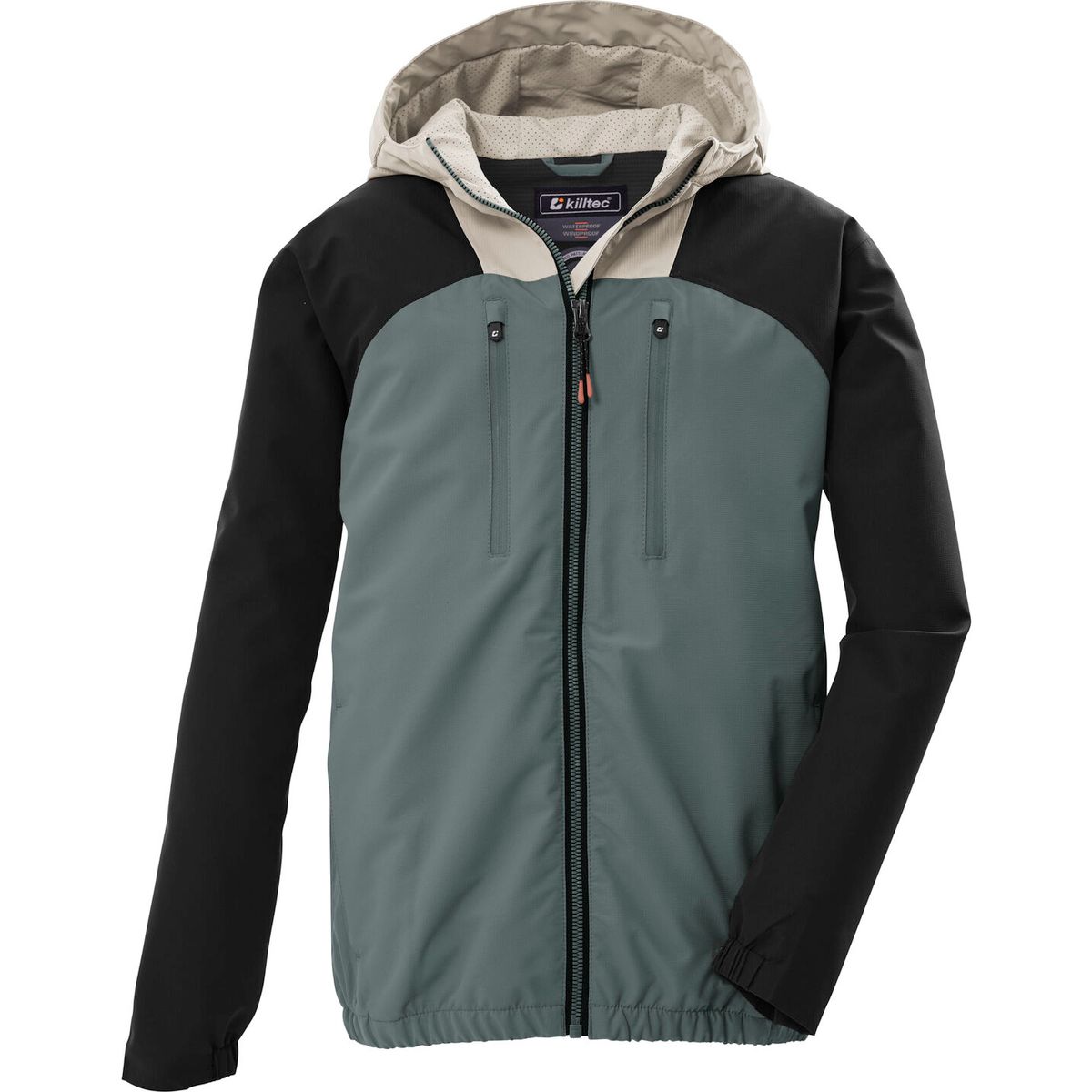 killtec KOS 148 Boys Jacket naturgrün (00735) 140 44093-000-00735-140