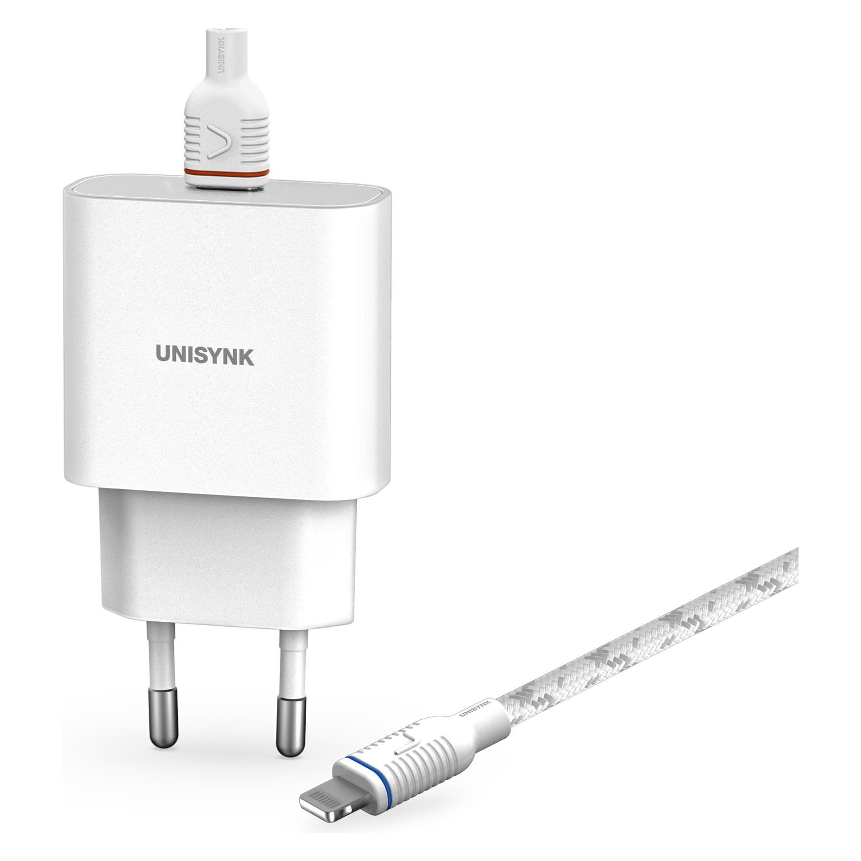 Unisynk 10388 mobile device charger Universal White AC Fast charging Indoor (20 W, 1 Port) (10388)